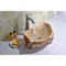 Anzzi Daniil Vessel Sink in Dark Honey Onyx LS-AZ8171 - alternate 5